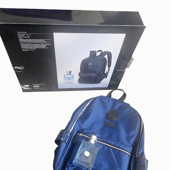 Versace Bags Nib Versace Backpack Cologne Set Original Parfum Gift